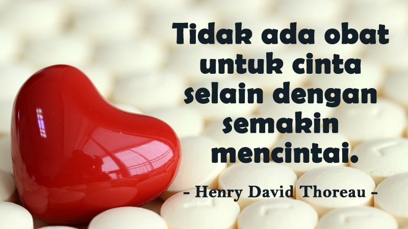 Kata-Kata Bijak tentang Cinta - Henry David Thoreau